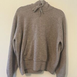 Buck Mason Men's Tan Hoodie Sweater Wool/ Cashmere